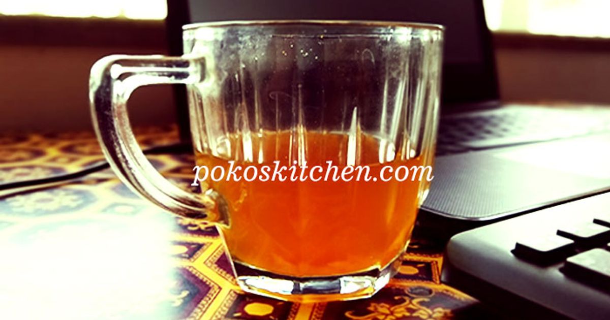 Herbal Tea For Common Cold Or Cough Recipe by Pokos Kitchen Recipe ...