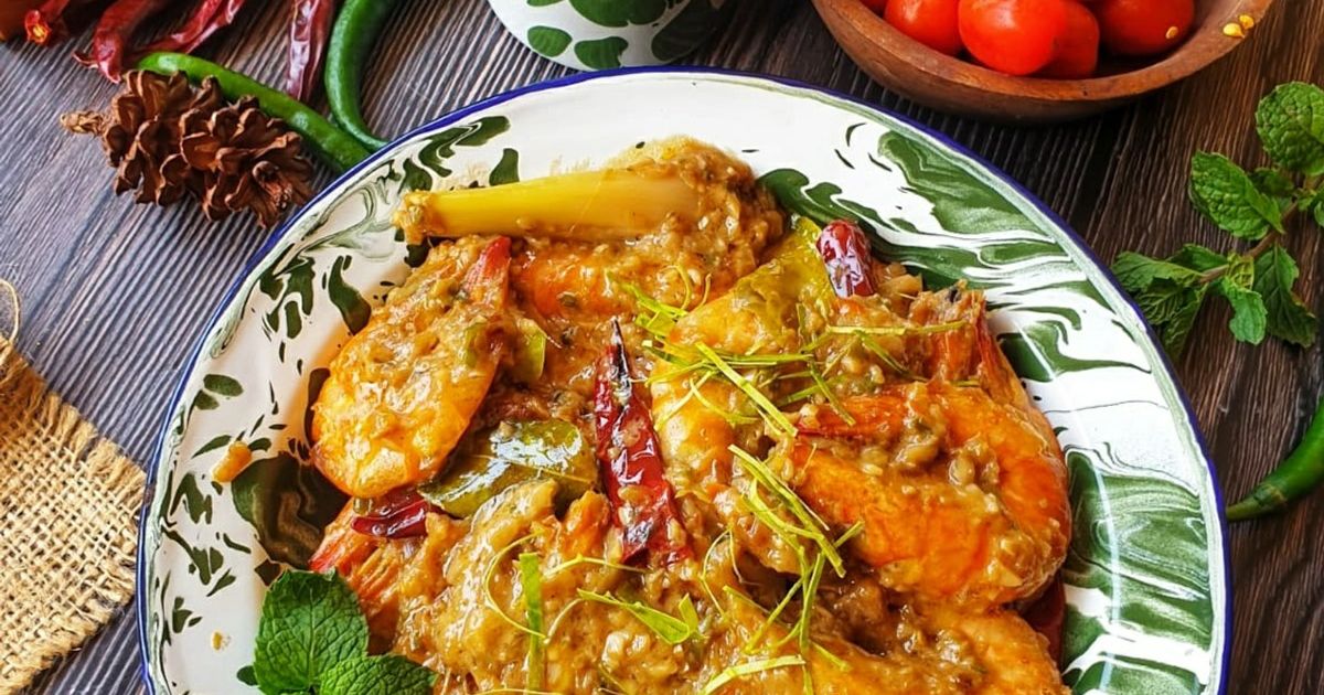 Udang masak tempoyak