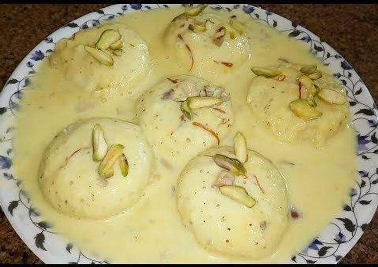 Recipe of Favorite Rasmalai with Milk Powder