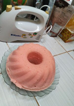 Foto resep Bolu leci nutrijel takaran 5sdm terigu
