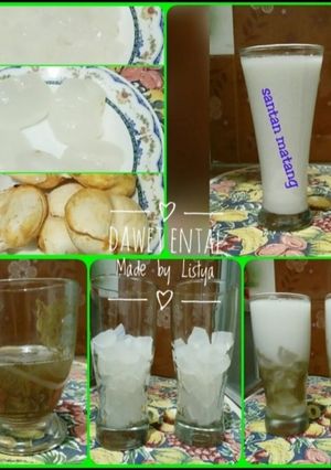 Foto resep Dawet ental(buah lontar/siwalan)