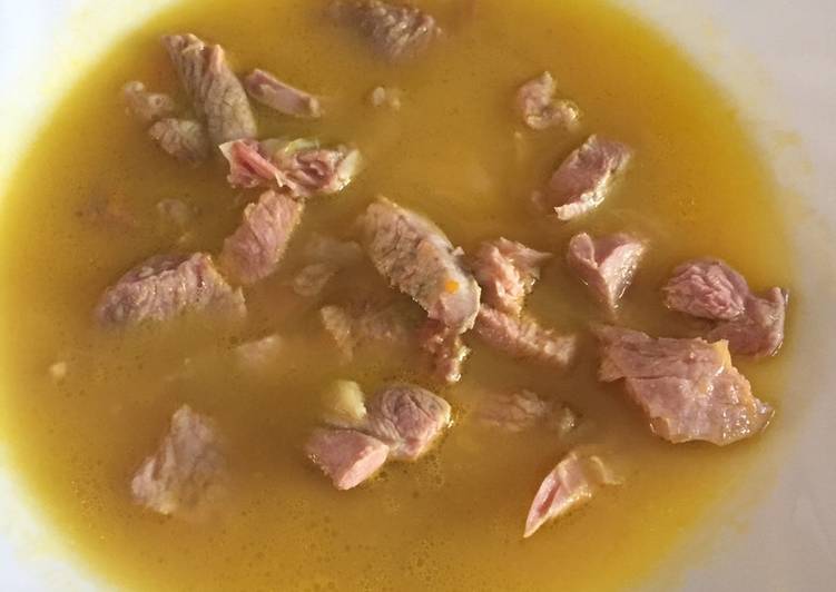 Easiest Way to Make Homemade Caldo vegetal con pavo para dieta