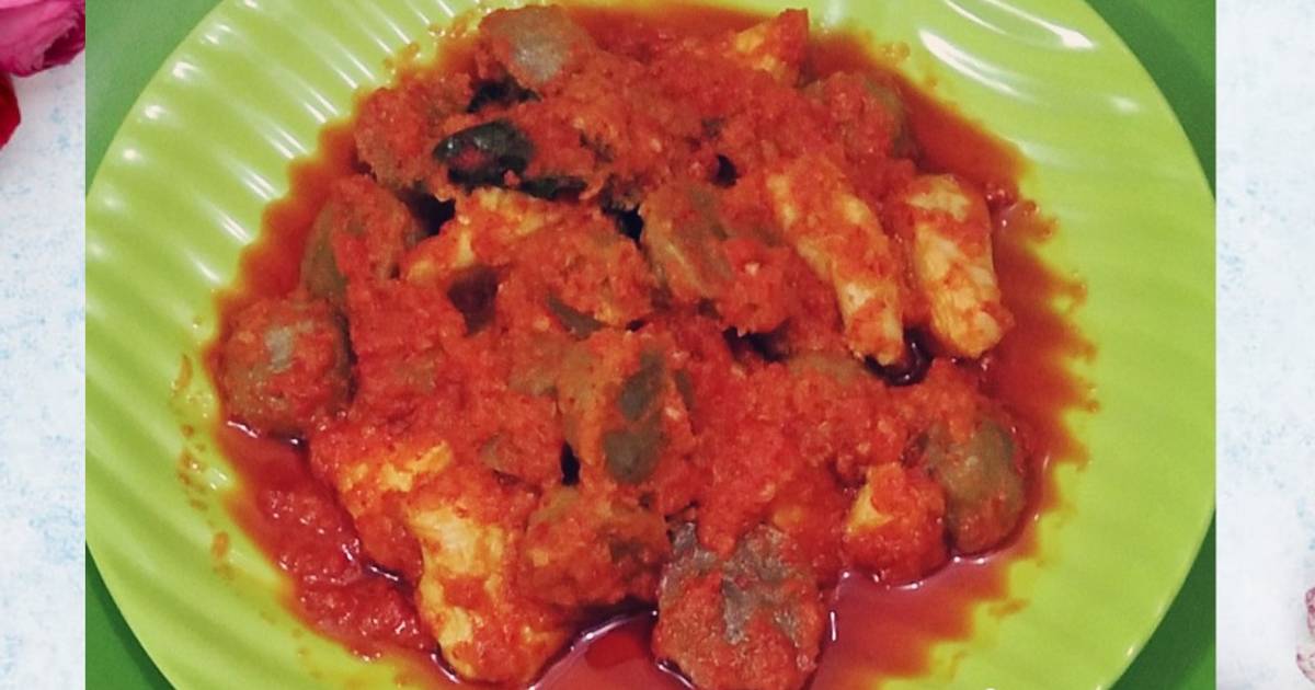 Resep Bakso Fillet Ayam Balado Oleh Ayu_Syafri - Cookpad