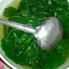 Sayur bayam bening রেসিপির প্রধান ছবি