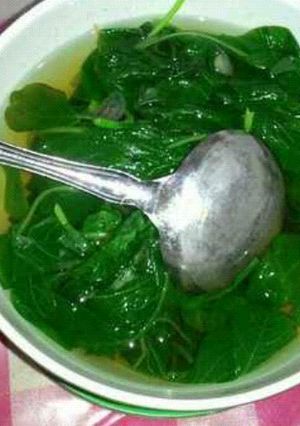 Foto resep Sayur bayam bening