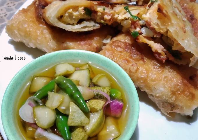 Resep Martabak Telur Bebek Anti Gagal