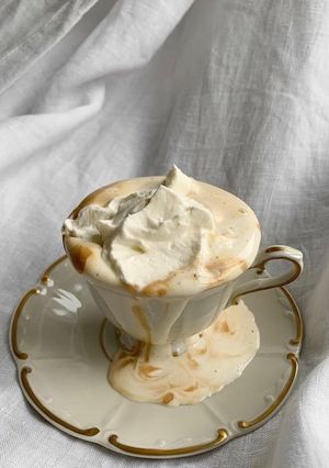 صورة لوصفة كابوتشينو كريم Cappuccino cream 💜