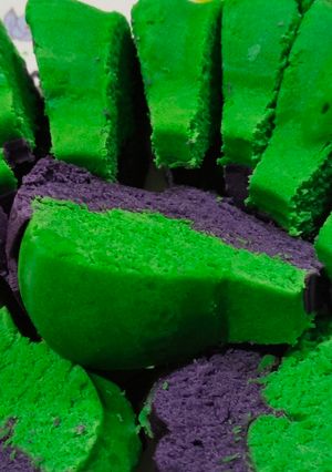 Foto resep Bolu pandan kukus