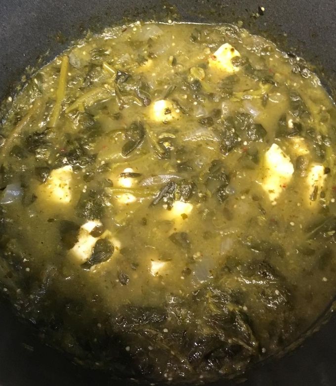Una foto de Verdolagas con queso