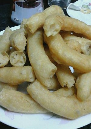 Una foto de Porras sin gluten (churros)
