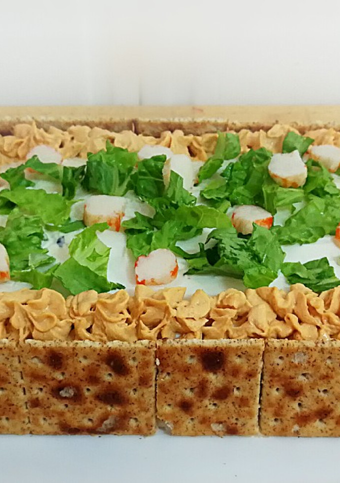 Una foto de Pastel salado de verano (vegano) Receta Fría