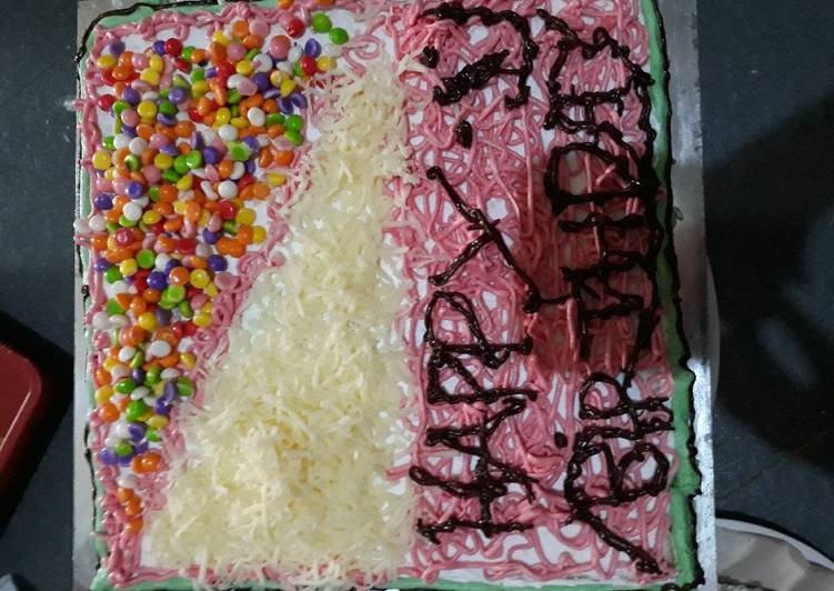 Cara Gampang Menyiapkan Kue ulang tahun sederhana Anti Gagal