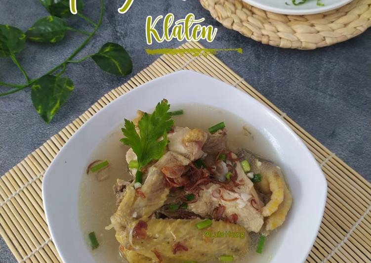 Langkah Mudah untuk Membuat 211. Sop Ayam Klaten yang Enak ...