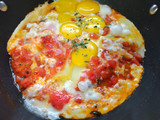 Huevos con tomate🍅🥚💥