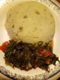 Mashed potates and peas