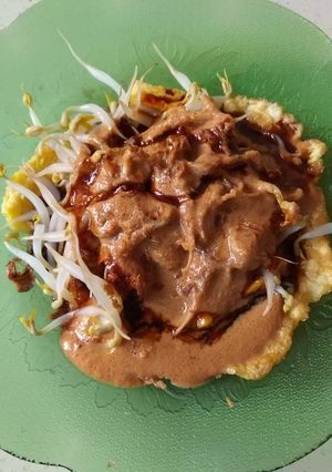 Foto resep Tahu telor bumbu kacang praktis
