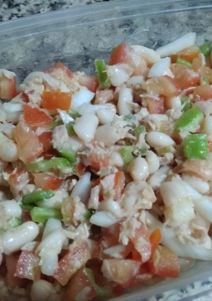 Una foto de Ensalada de habichuelas