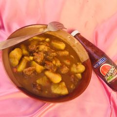 A picture of Sweet potatoes porridge.