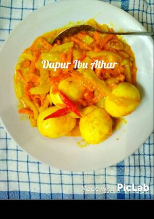 Foto resep Telur acar kuning