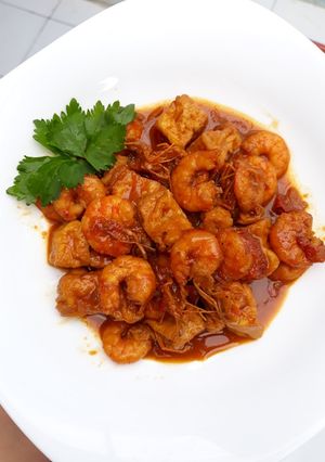 Foto resep Sambel Goreng Udang Tahu