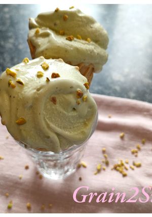 Une photo de Glace Pistache
