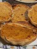 Tartitas de calabaza y choclo