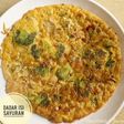 Telur Dadar Isi Daging dan Sayuran