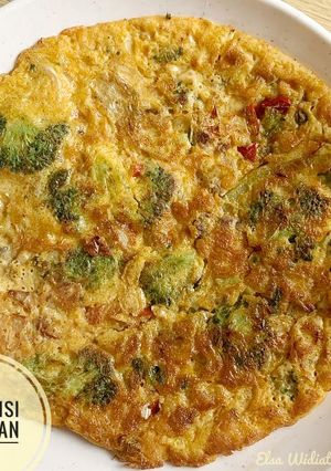 Foto resep Telur Dadar Isi Daging dan Sayuran