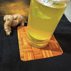 Lemon ginger turmeric detox tea A picture of Lemon ginger turmeric detox tea.