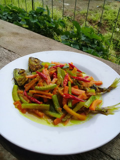 Foto resep Ikan kembung acar kuning