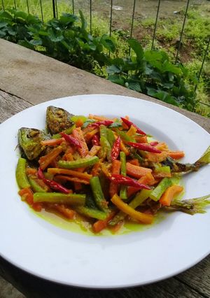 Foto resep Ikan kembung acar kuning