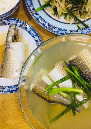 Hình của món Cá nấu hành ớt không lo bị rớt ☺️.
