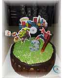 Torta Cumpleaños, Cookies y cupcakes (Relleno y decoración)