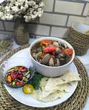 Sop Kerang berempah sambal cacah