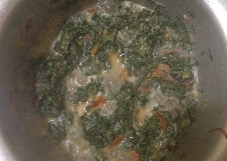 How to Cook Delicious Terere and skuma wiki stew - Special Recipes