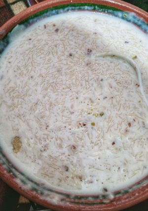 A picture of Shahi sheer khurma.