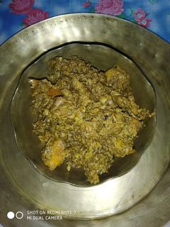 ডালের বড়া দিয়ে মোচার ঘন্টো(daler Bora diye mochar ghonto recipe in Bengali) রেসিপির প্রধান ছবি