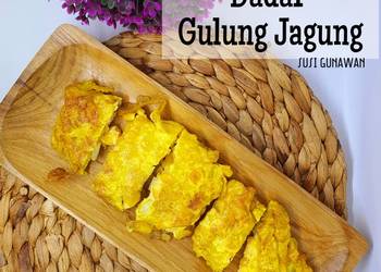 Fresh, Membuat Dadar Gulung Jagung Sedap Nikmat