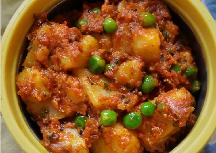 Recipe of Speedy Aloo matar