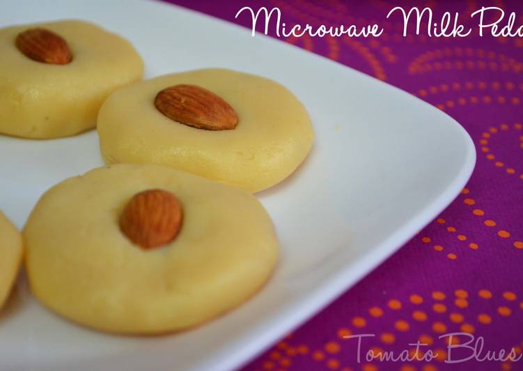 Easiest Way to Make Delicious Microwave Milk Peda