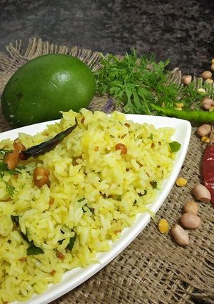A picture of Raw Mango Rice.