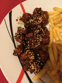 Una foto de Solomillo de pavo al teriyaki