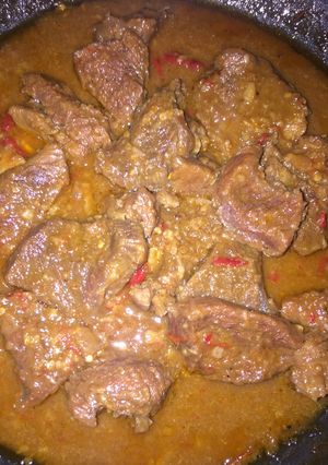 Foto resep Krengsengan daging tanpa petis