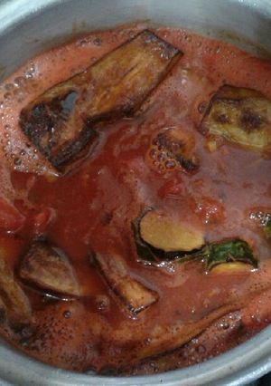 عکسی از دستور خوراک بادمجون