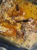 Pollo en salsa cremosa
