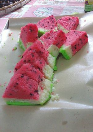 Foto resep Bolu semangka