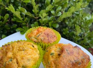 Una foto de Muffins de verduras