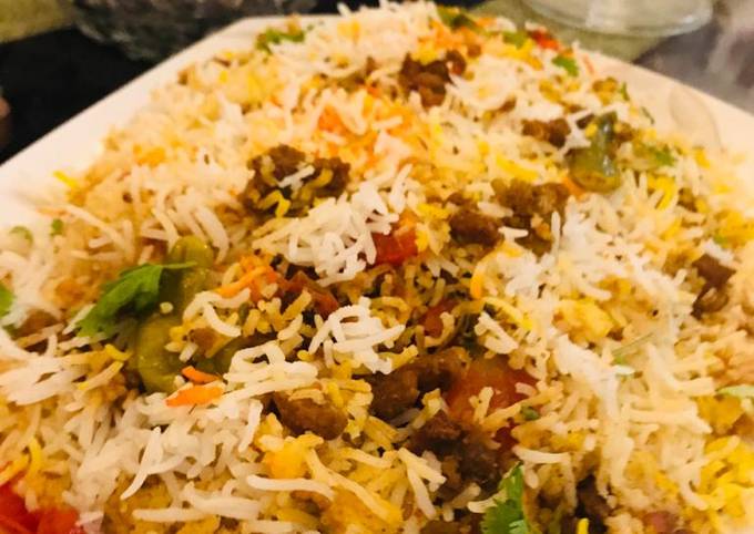 Qeema Biryani