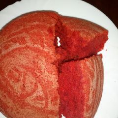 A picture of Red Coconut cake.