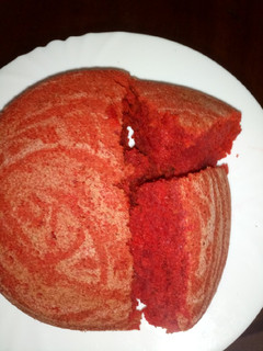 A picture of Red Coconut cake.